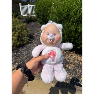 Care Bears Cub Share Bear Kenner 1986 Rare! Flocked Face Baby Vintage